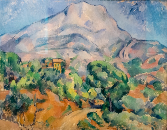 Paul Cezanne (1839 – 1906) “Mont Saint-Victoire”, ca. 1896-1898, oil on canvas, from I. A. Morozov’s collection, The Hermitage Museum, St. Petersburg, Russia